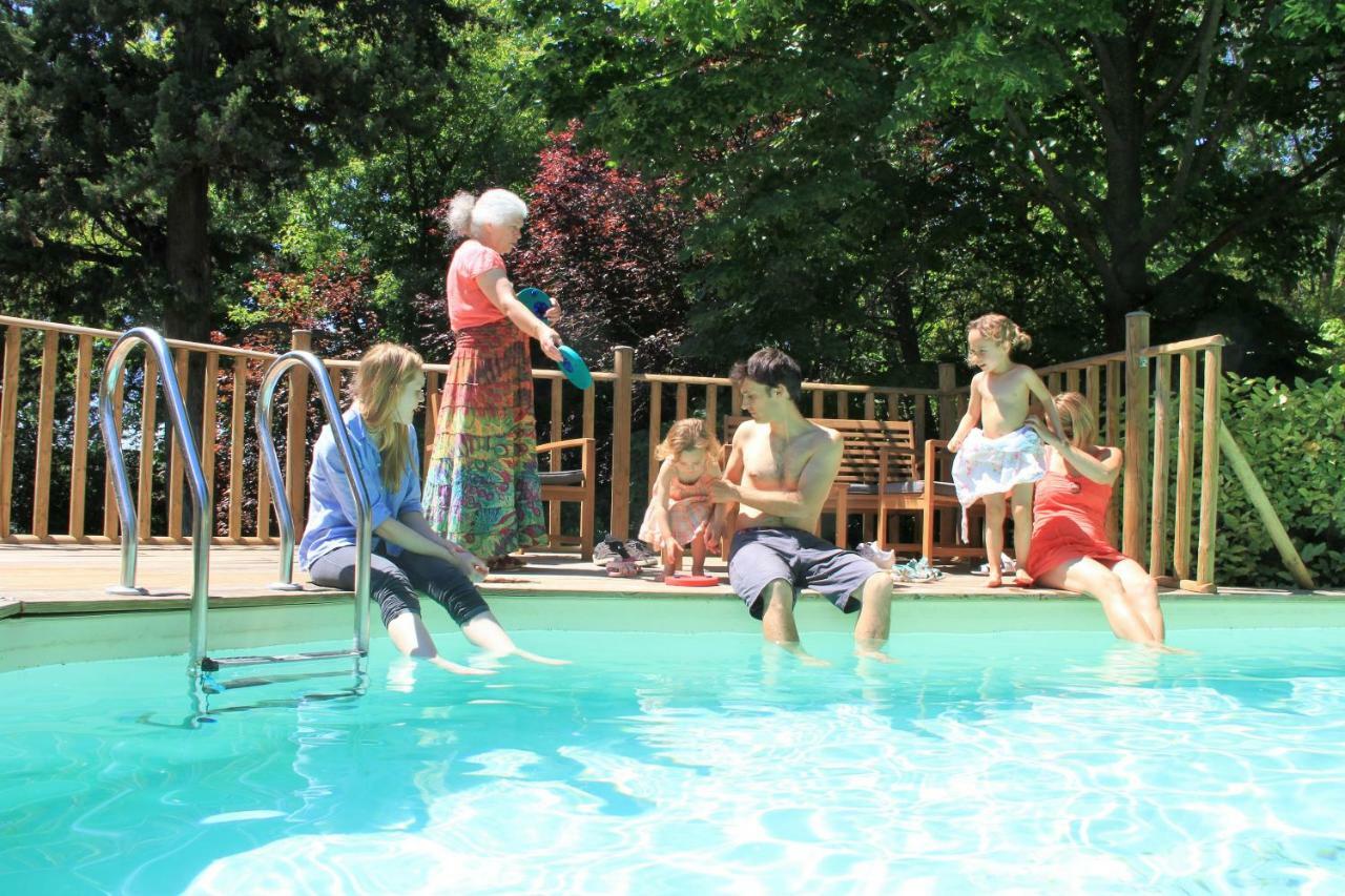 Gite Derriere Les Oliviers -Le Mas De La Cigale Bleue Caumont-sur-Durance Exteriör bild